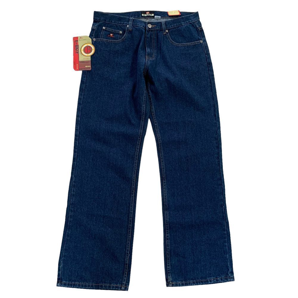 G-Unit Jeans 36x33 Dark Wash Straight Leg NWT Y2K Streetwear Hip Hop